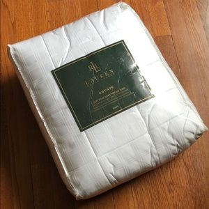 Ralph Lauren Estate Cotton Mattress Pad— King